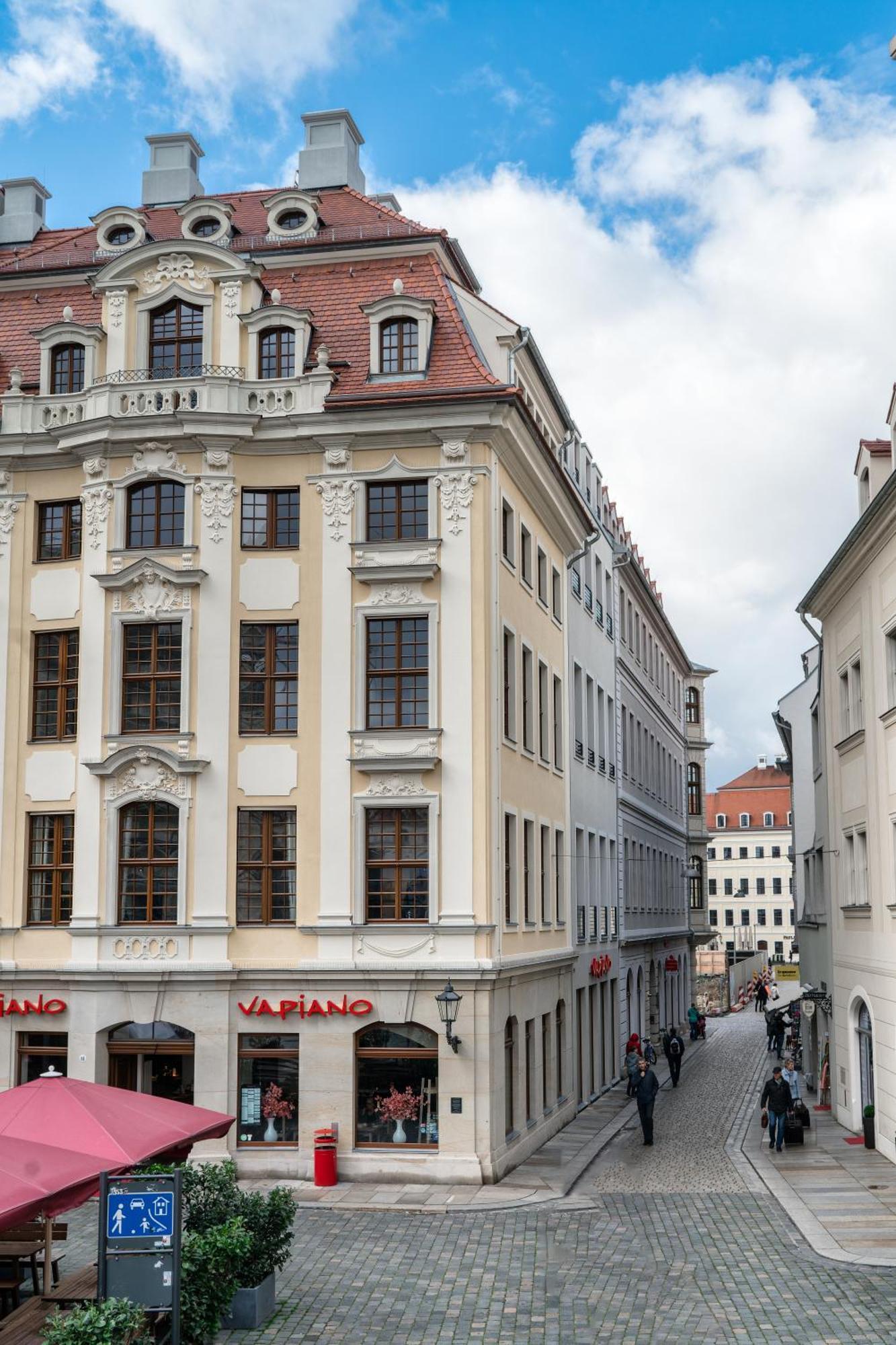 Grosszuegiges Apartment Mit Blick Zur Frauenkirche ドレスデン エクステリア 写真